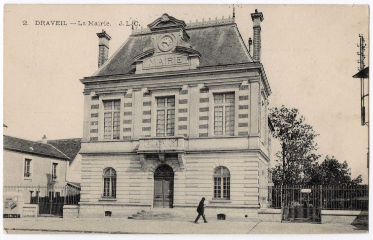 DRAVEIL. - La mairie. JLC. 