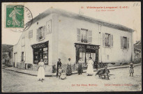 LONGPONT-SUR-ORGE. - Villebouzin, les deux routes [1907-1910].