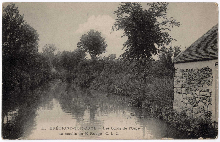 BRETIGNY-SUR-ORGE. - Les bords de l'Orge au moulin du Carouge, ed. CLC. 