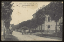 CHILLY-MAZARIN. - Avenue de la gare. Edition Seine-et-Oise artistique et pittoresque, 1916. 