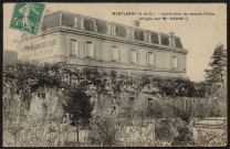 Montlhéry.- Institution de jeunes filles dirigée par Mme Barbe (1911). 