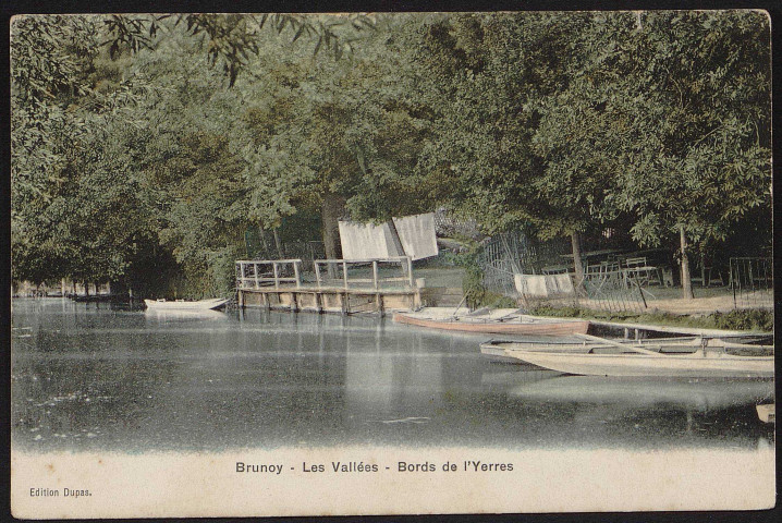Brunoy.- Les bords de l'Yerres (1905). 