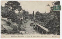 VERRIERES-LE-BUISSON. - Rocher de plantes alpines dans le Parc Vilmorin [Editeur ND Phot]. 