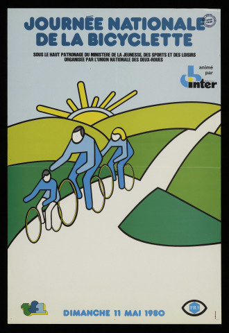 ESSONNE (Département).- Journée nationale de la bicyclette, 11 mai 1980. 