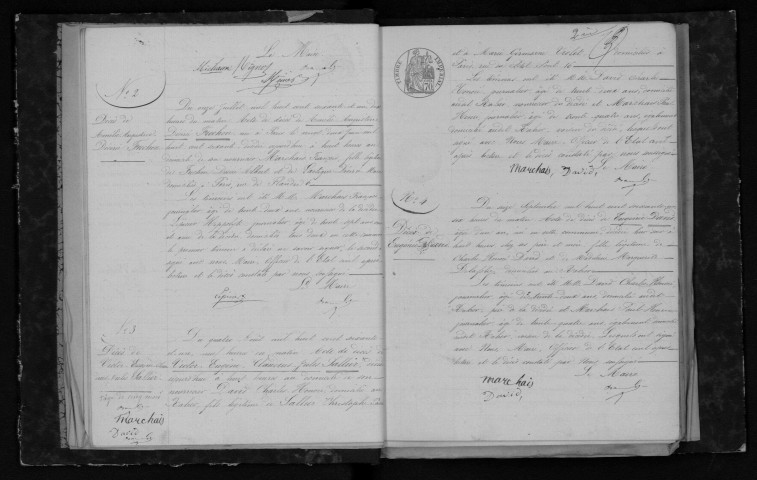 PRUNAY-SUR-ESSONNE. Naissances, mariages, décès : registre d'état civil (1861-1875). 