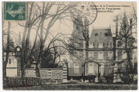 VAUGRIGNEUSE. - Château de la Fontaine-aux-Cossons [1901, timbre à 5 centimes]. 