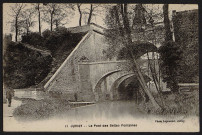JUVISY-SUR-ORGE.- Le pont des Belles Fontaines [1910-1930].