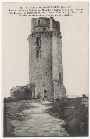 MONTLHERY. - La tour de Montlhéry. 