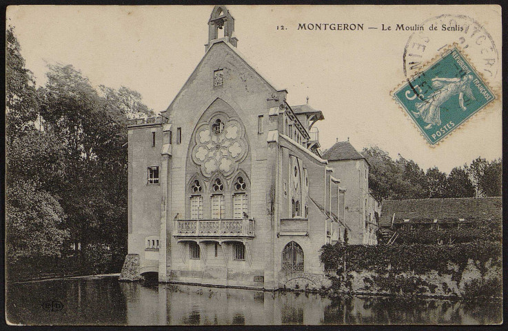 MONTGERON.- Moulin de Senlis (16 septembre 1911).