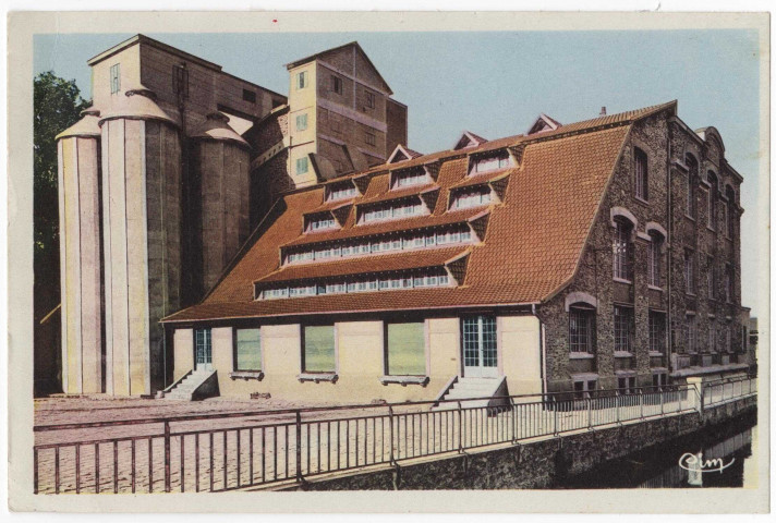 ESSONNES. - Le moulin Hutteau, CIM, colorié. 
