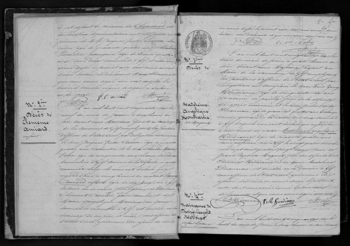 GIF-SUR-YVETTE. Naissances, mariages, décès : registre d'état civil (1856-1872). 