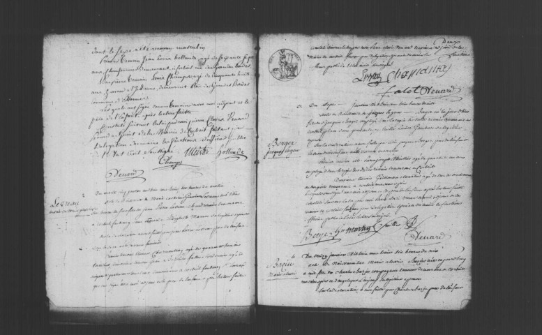 CORBEIL. Naissances : registre d'état civil (1808-1811). 