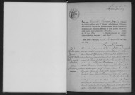 BAULNE.- Naissances, mariages, décès : registre d'état civil (1906-1919). 