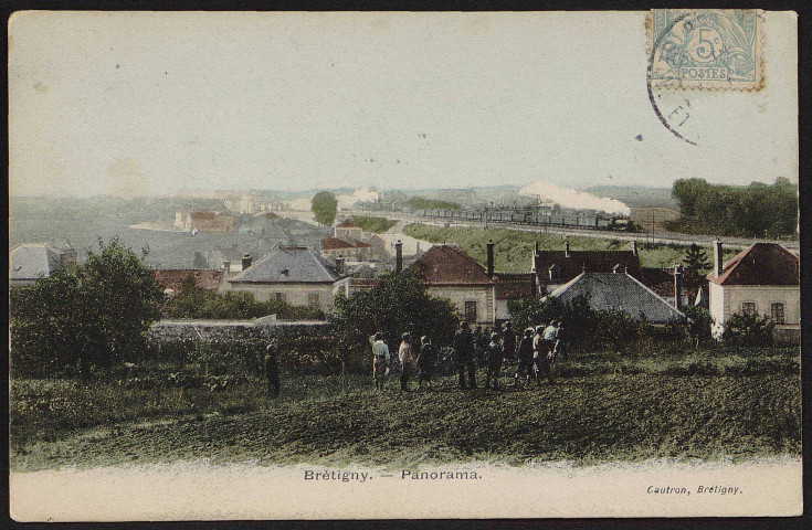 Brétigny-sur-Orge.- Panorama [1904-1910]. 