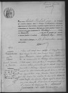 PUSSAY.- Naissances, mariages, décès : registre d'état civil (1905). 