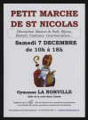 LA NORVILLE. - Petit marché de Saint-Nicolas, samedi 7 décembre de 10h 00 à 18h 00 au gymnase de LA NORVILLE. 
