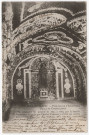 VIRY-CHATILLON. - Pied-de-Fer d'Aiguemont (salle des coquillages) [1904, timbre à 10 centimes]. 