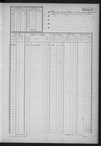 VILLE-DU-BOIS (LA). - Matrice des propriétés non bâties : folios 1101 à la fin [cadastre rénové en 1937].