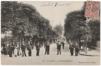 CORBEIL-ESSONNES. - Avenue Darblay, Mardelet, 1906, 13 lignes, 10 c, ad. 