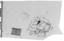 SAINT-JEAN-DE-BEAUREGARD . - Cadastre révisé pour 1932 : plan du tableau d'assemblage, plans de la section A Villeziers 1ère feuille, idem 2ème feuille, section B la Grange aux Moines, section C le Village, [5 plans]. 