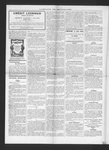 n° 43 (22 octobre 1916)