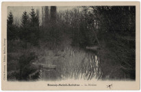 BOUSSY-SAINT-ANTOINE. - La rivière, Baillon, 5 c, ad. 