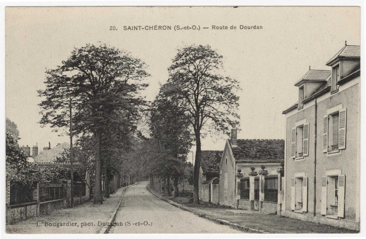 SAINT-CHERON. - Route de Dourdan [Editeur Bougardier]. 