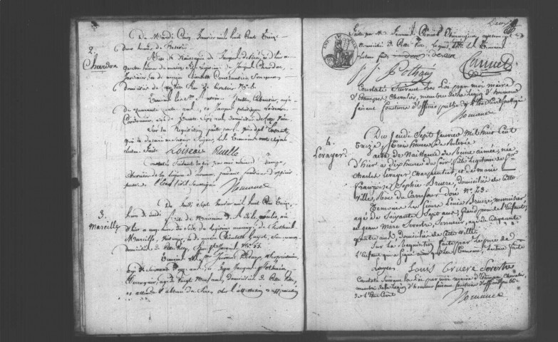 ETAMPES. Naissances : registre d'état civil (1813). 