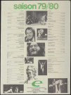 CORBEIL-ESSONNES. - Centre d'Action culturelle Pablo Néruda. Saison 1979-1980 : programme culturel (1979). 