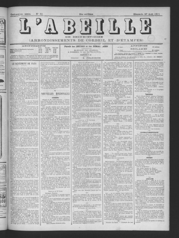 n° 65 (27 août 1911)