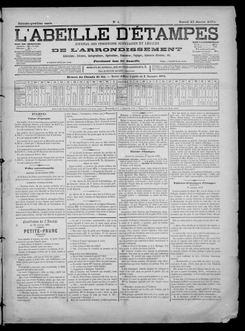 n° 4 (23 janvier 1875)