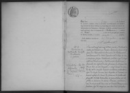 BALLANCOURT-SUR-ESSONNE.- Naissances, mariages, décès : registre d'état civil (1909). 