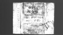 GIF-SUR-YVETTE. Abbaye Royale Notre-Dame : Sépultures : registre paroissial (1737-1751). [Lacunes : sépultures (1738)]. 
