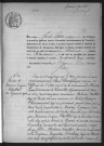 BIEVRES.- Naissances, mariages, décès : registre d'état civil (1901). 