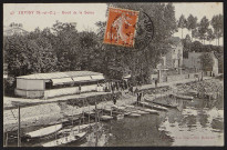 JUVISY-SUR-ORGE.- Bords de la Seine, 1909.