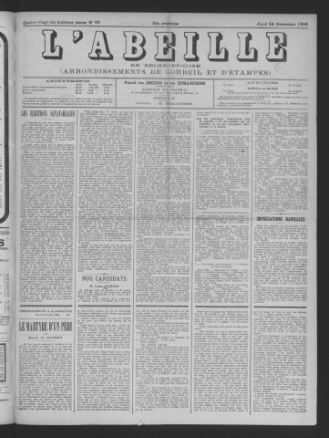 n° 99 (24 décembre 1908)