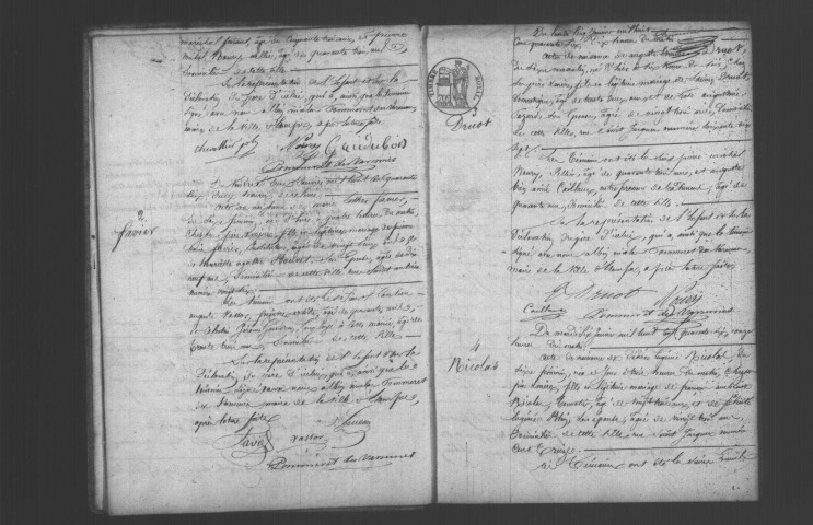 ETAMPES. Naissances : registre d'état civil (1846). 