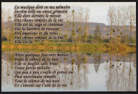 La vie au cœur des mots. La musique dort en ma mémoire, poésie d'Anne Jacquemart et photo de Jean-Luc Pion, 2008.