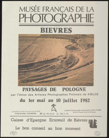 BIEVRES. - Exposition : Paysages de Pologne, par l'Union des artistes photographes polonais de Kielce, Musée français de la photographie, 1er mai-10 juillet 1982. 