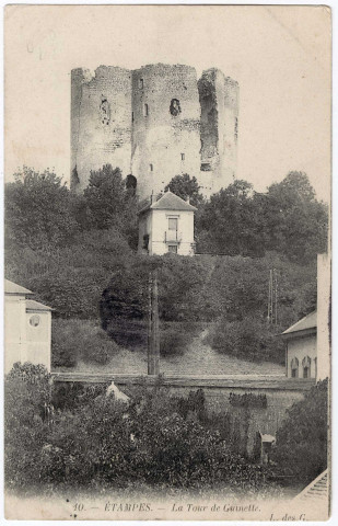 ETAMPES. - La tour de Guinette [Editeur L. des G., 1905, timbre à 5 centimes]. 