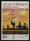 BALLAINVILLIERS.- Les Automnales de Ballainvilliers. 5ème Festival de musique, 24 septembre-26 septembre 2010. 