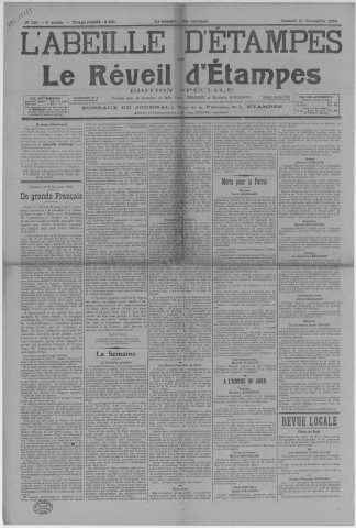 n° 240 (21 décembre 1918)