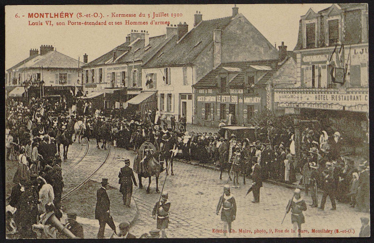 Montlhéry.- Kermesse du 3 juillet 1910 (n° 6). 