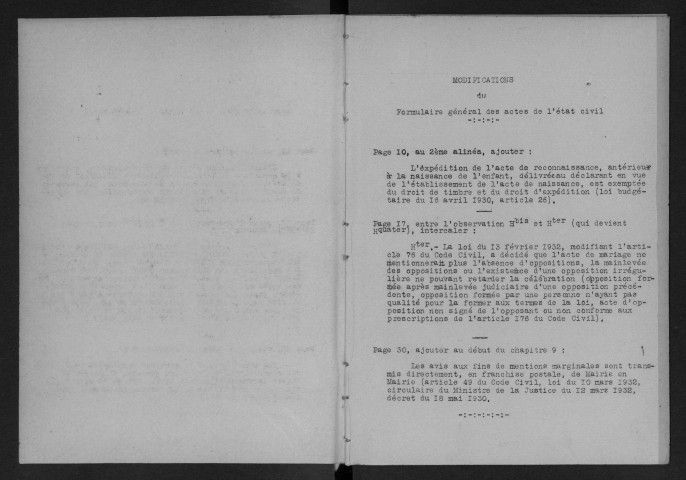 ATHIS-MONS.- Décès : registre d'état civil (1933). 