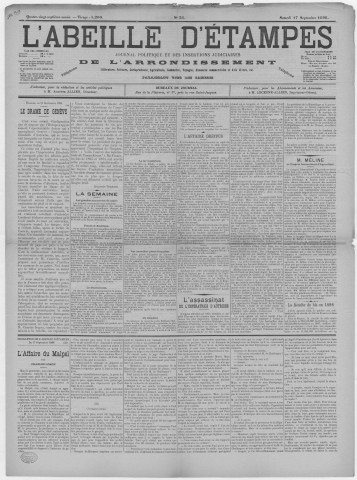 n° 38 (17 septembre 1898)