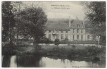 SAINT-CYR-SOUS-DOURDAN. - Le château, vue du parc [Editeur Boutroue, 1910, 2 timbres à 5 centimes]. 