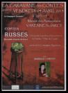 VARENNES-JARCY. - La Caravane des Contes présente : Contes russes par la compagnie Sycomore avec Isabelle Cardon, vendredi 4 avril 2014 à 20h 15 à la Maison des Associations. 
