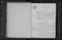 MEREVILLE . Décès : registre d'état civil (1861-1875). 