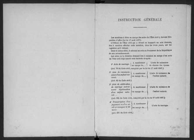 MONTLHERY. - Naissances, mariages, décès : registre d'état civil.