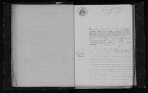 PRUNAY-SUR-ESSONNE. Naissances, mariages, décès : registre d'état civil (1861-1875). 